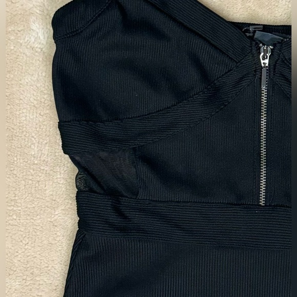 !NWT! Armani Exchange Mesh Cut-Out Tank - Picture 7 of 8